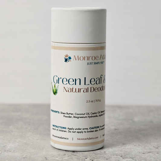 Green Leaf & Aloe Natural Deodorant