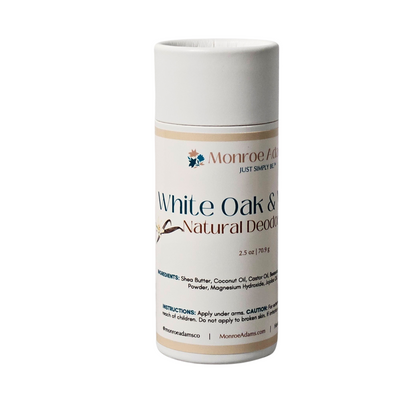 White Oak & Vanilla Natural Deodorant